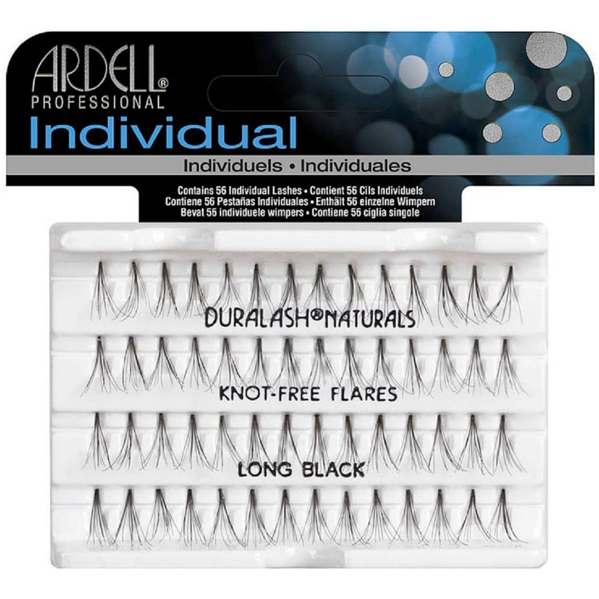 Profumeria Set di ciglia finte Ardell Duralash Long Black Schede individuali 56 Unità Ardell  Beauty Revive