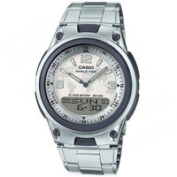 Casio Illuminator Men's Telememo 30 silver (40 mm)