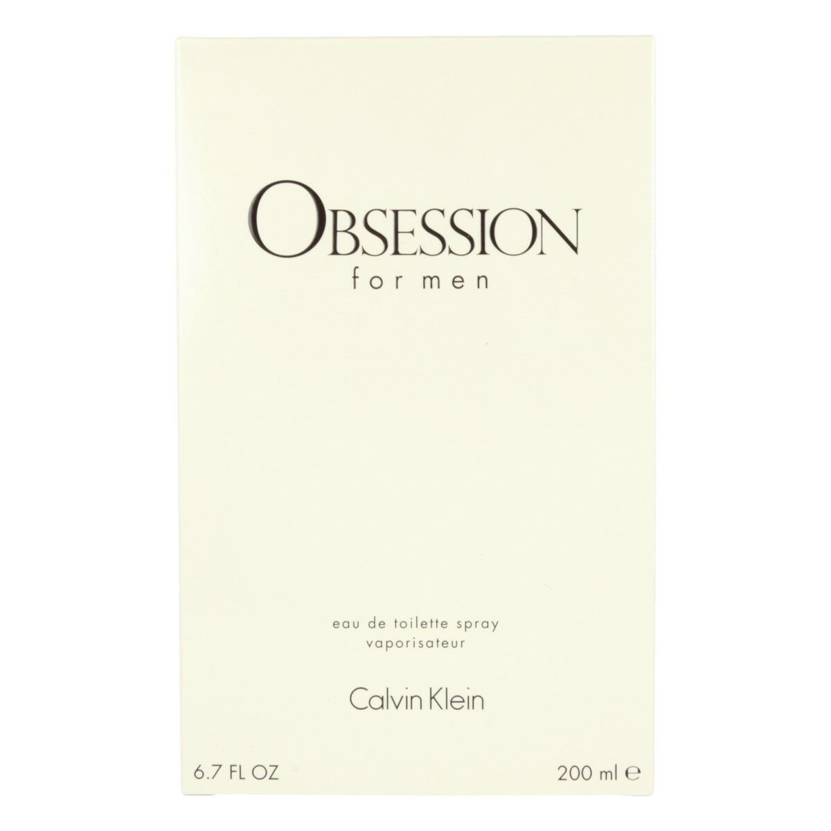 Men's perfume Calvin Klein EDT 200 ml Obsession for Men