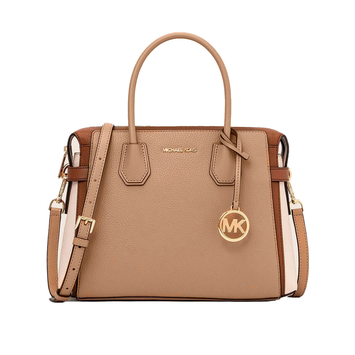 Borsette Borsa Donna Michael Kors MERCER CAMEL MULTI Marrone 30 x 23 x 10 cm Michael Kors  Beauty Revive