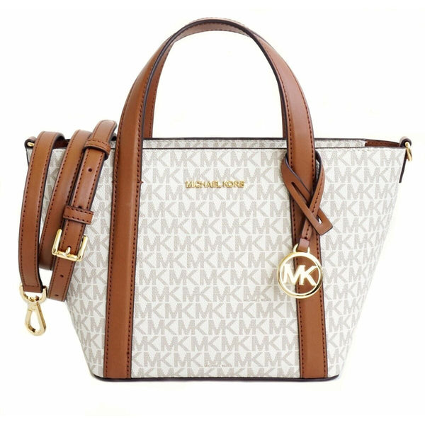 Borsette Borsa Donna Michael Kors PRATT VANILLA Grigio 18 x 18 x 10 cm Michael Kors  Beauty Revive