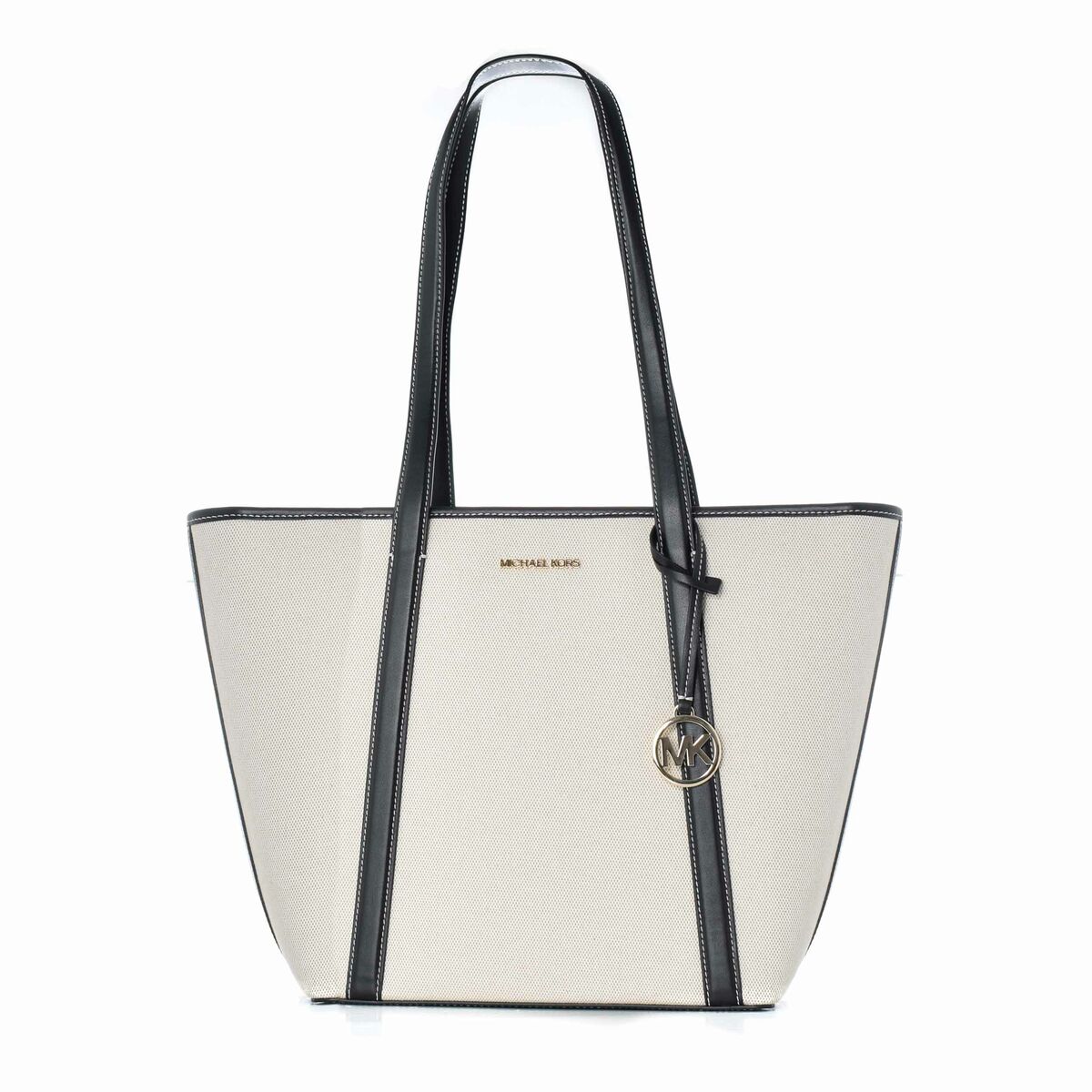 Borsa Donna Michael Kors PRATT Bianco 29 x 28 x 12 cm