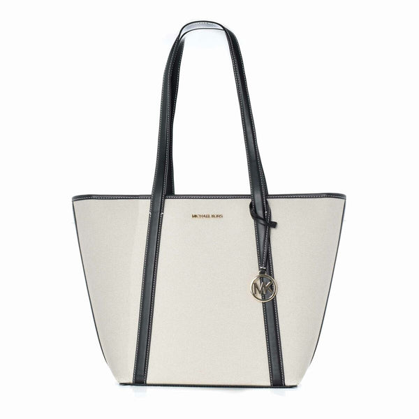 Borsette Borsa Donna Michael Kors PRATT Bianco 29 x 28 x 12 cm Michael Kors  Beauty Revive