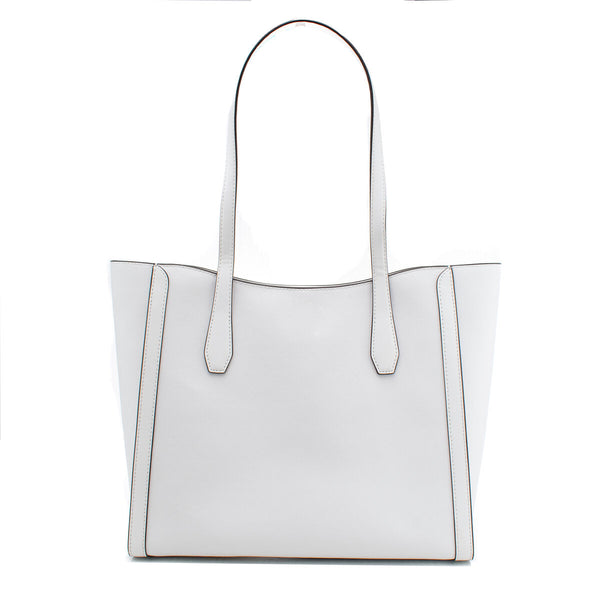 Shoulder bag Michael Kors Leida White 34 x 29 x 12 cm