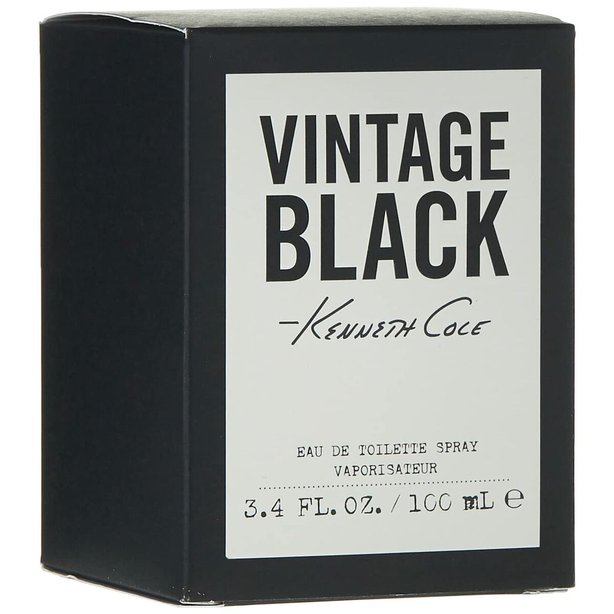 Profumo Uomo Kenneth Cole EDT Vintage Black 100 ml - Beauty Revive 