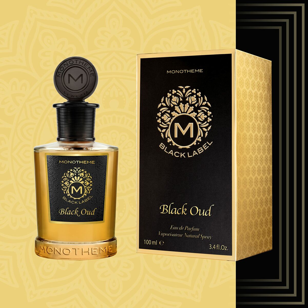 Profumeria Profumo Unisex Monotheme Venezia BLACK LABEL Black Oud EDP 100 ml Monotheme Venezia  Beauty Revive