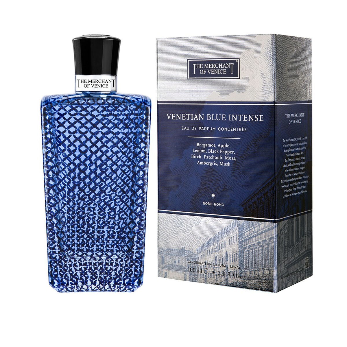 Men's perfume The merchant of venice Venetian blue intense EDP EDP 100 ml