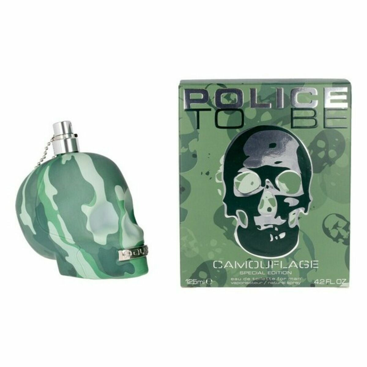 Perfume man in Police Edt to be camouflage 125 ml