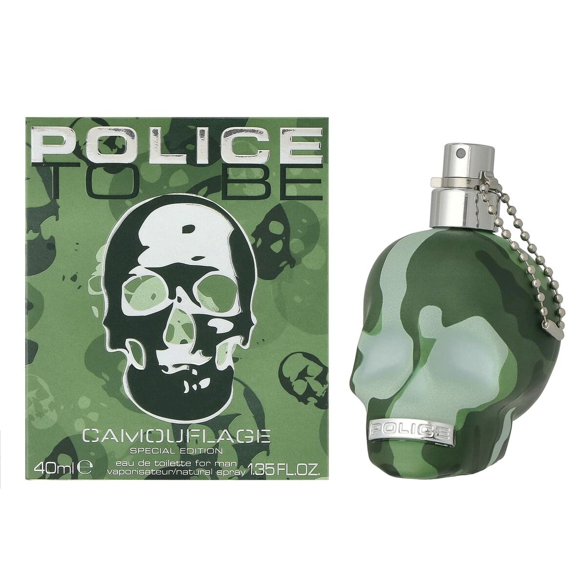 Men's perfume Police EDT 40 ml to be camouflage