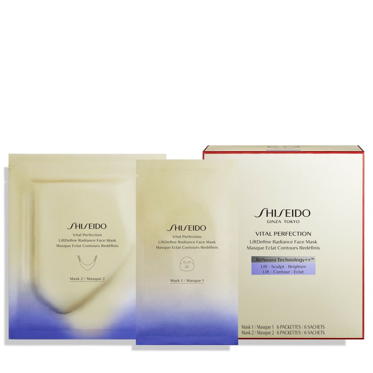 Cofanetto Cosmetica Donna Shiseido Vital Perfection LiftDefine Radiance (6 pcs)