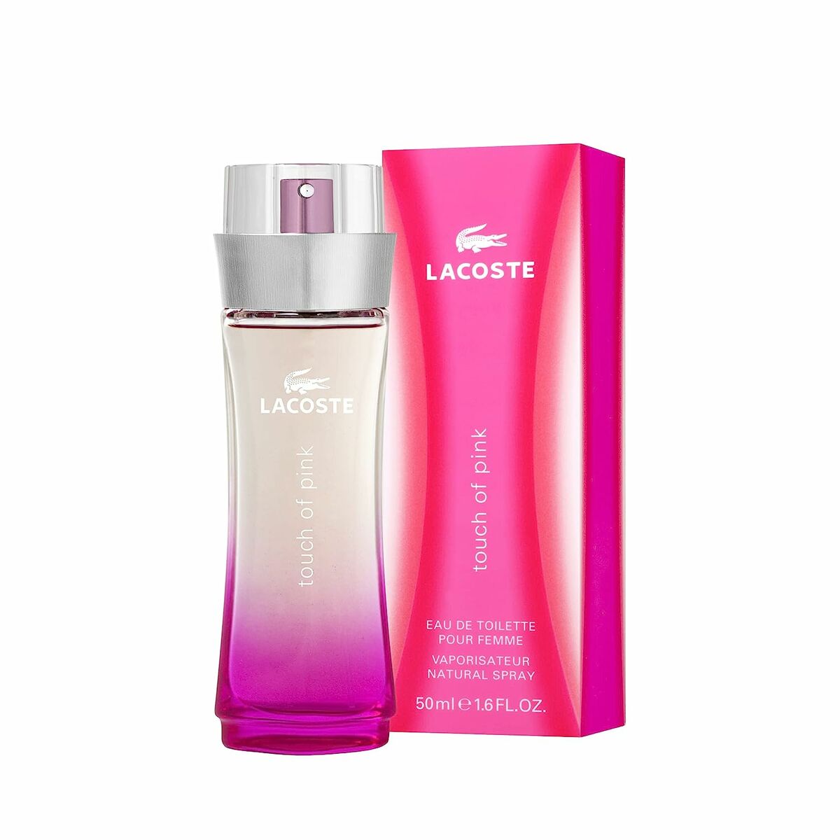 Women's perfume Lacoste Touch of Pink EDT 50 ml touch of pink