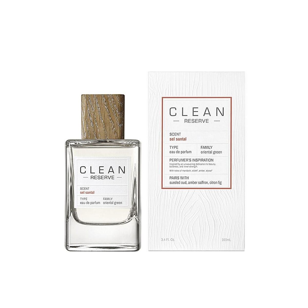 Unisex perfume clean Sel Santal EDP 100 ml