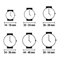 Men's clock q & q c03a-007pj