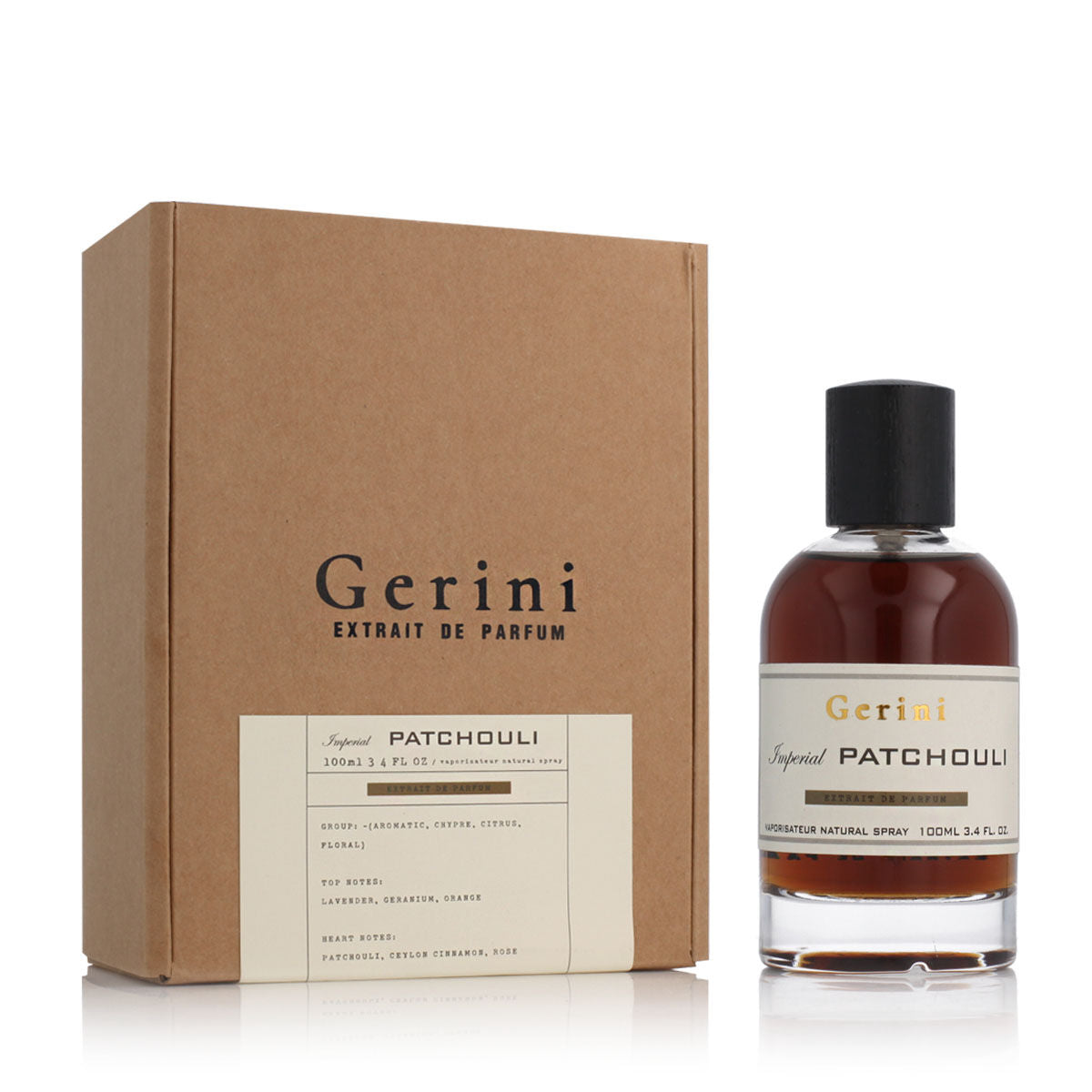 Unisex Gerini Imperial Patchouli perfume 100 ml