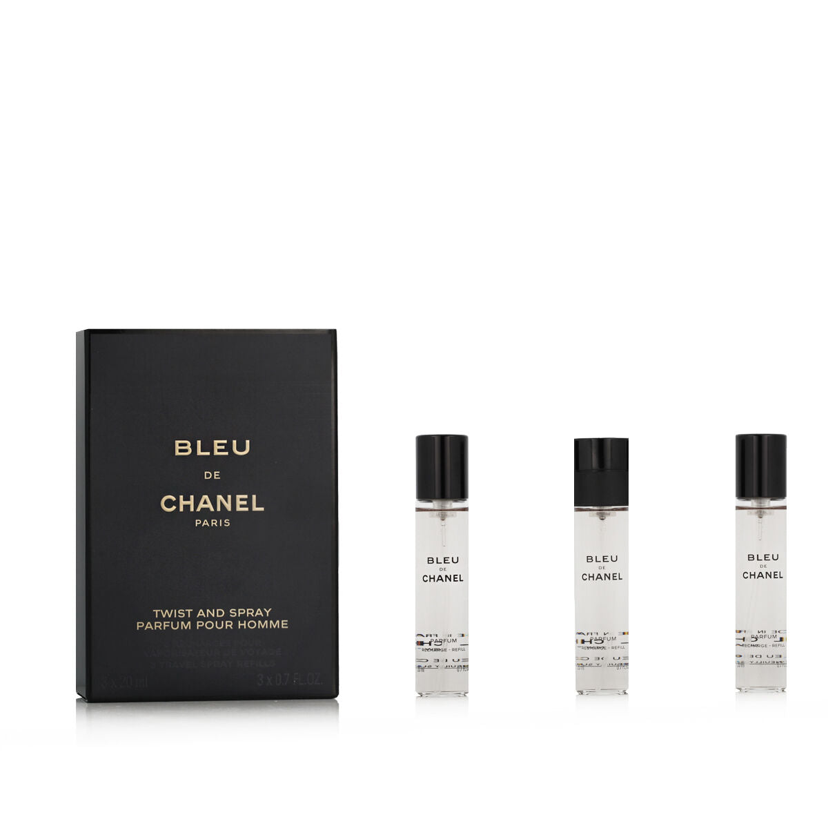 Bleu Chanel Bleu de Chanel Parfum EDP (3 x 20 ml) EDP 2 pieces perfume