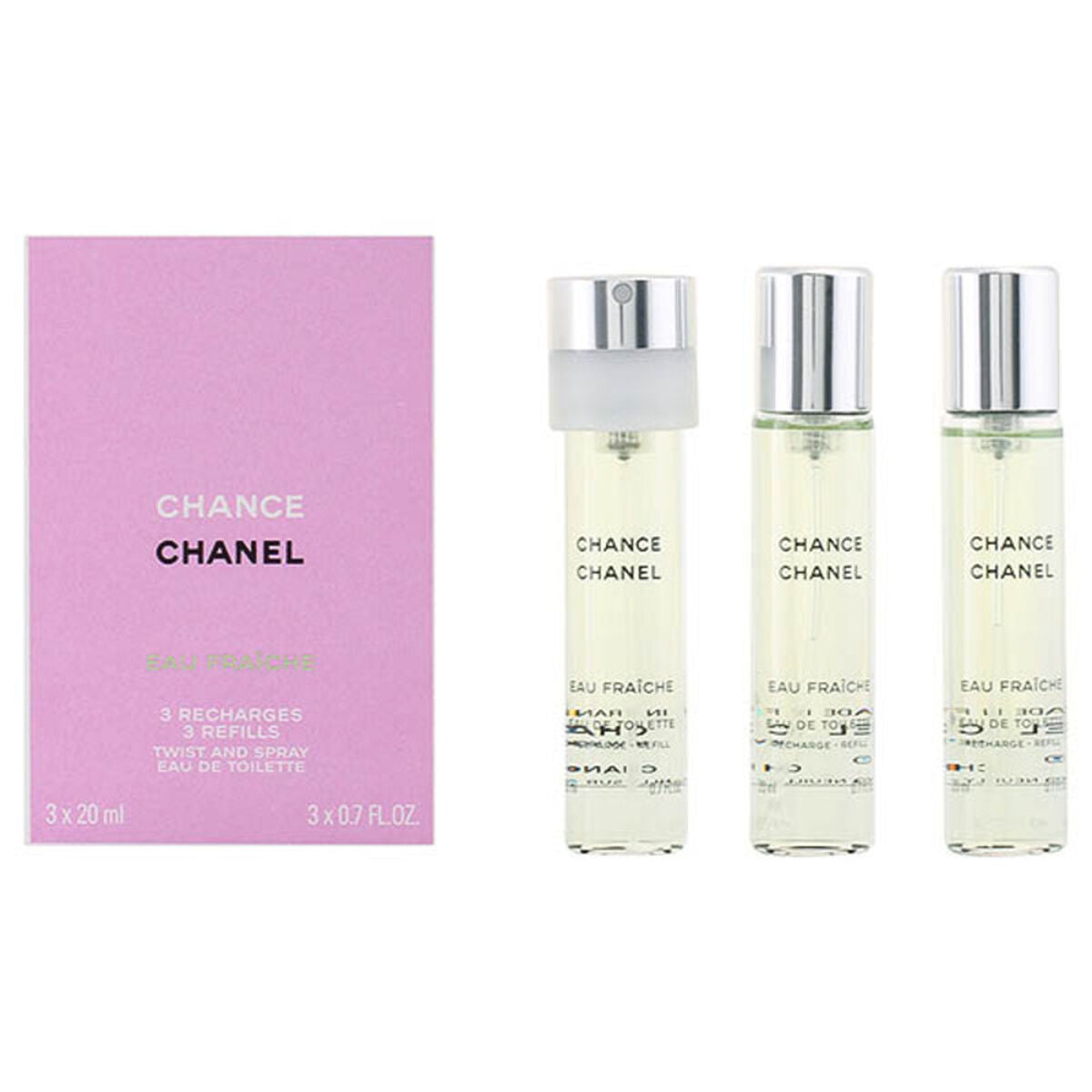 Cofanetto Profumo Donna Chance Eau Fraiche Chanel Chance Eau Frache (3 pcs)