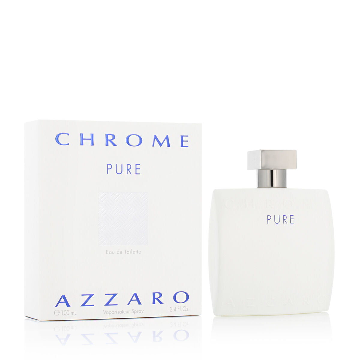 Profumeria Profumo Uomo Azzaro Chrome Pure EDT 100 ml Azzaro  Beauty Revive