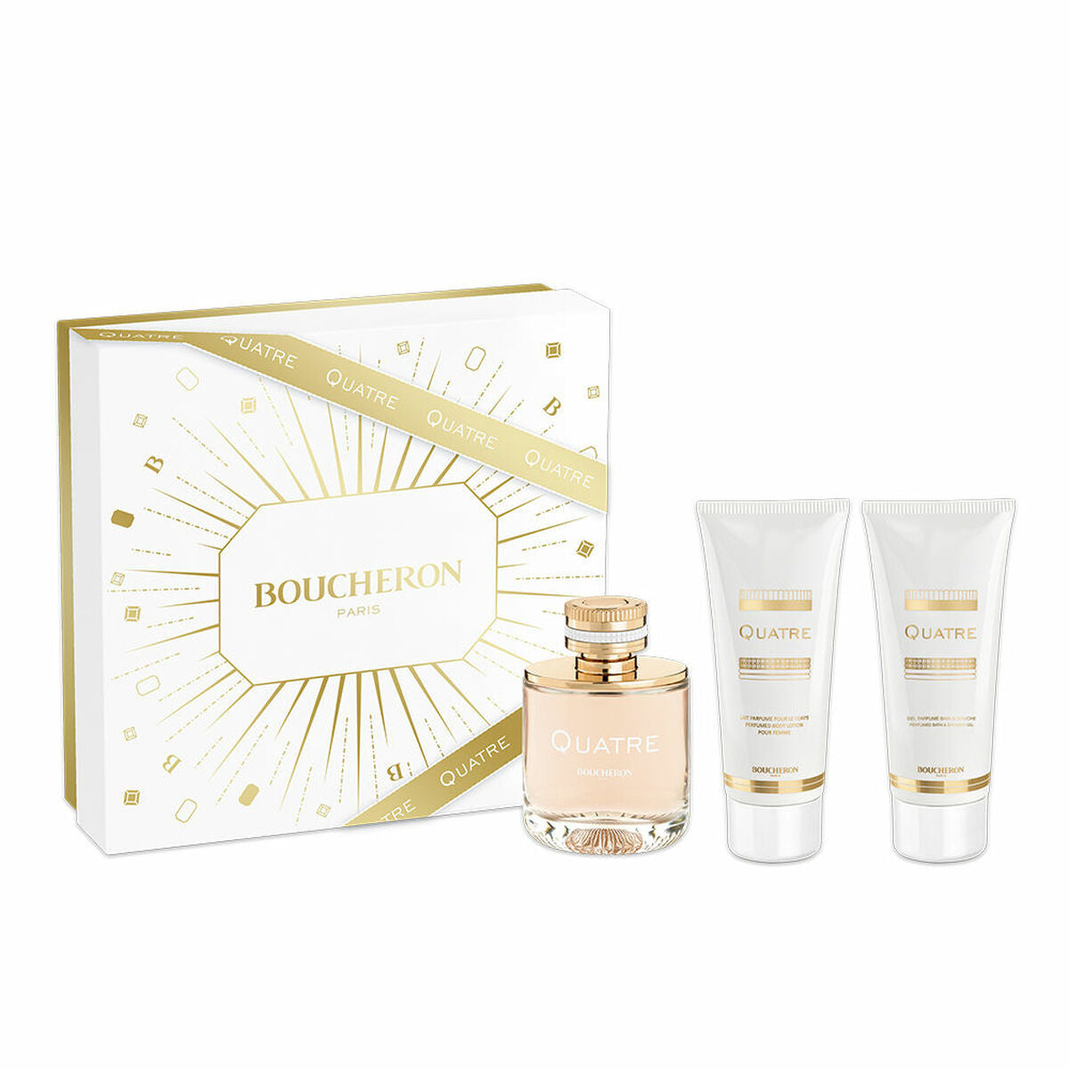 Boucheron Woman Perfume Perfume Quatre Pour Femme EDP 3 pieces