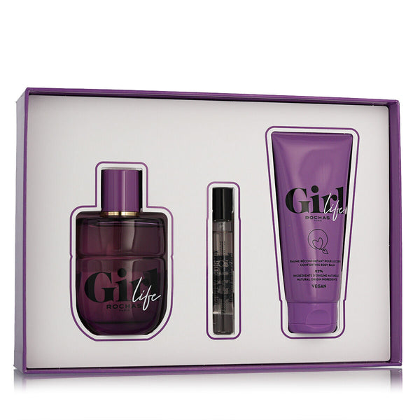 Women's perfume Rochs Girl Life EDP 3 pieces