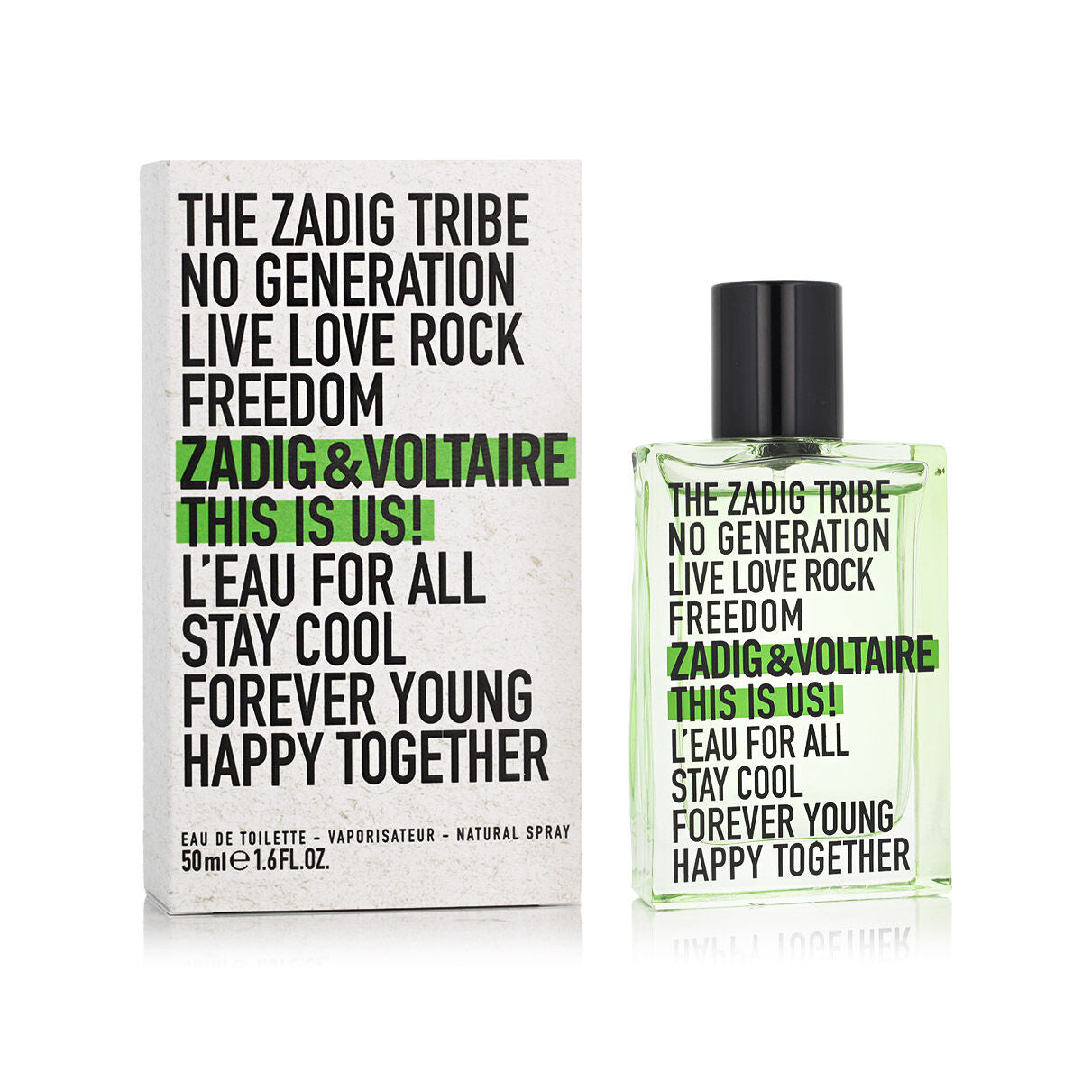 Unisex perfume Zadig & Voltaire Edt This is us! L'Eau for at 50 ml