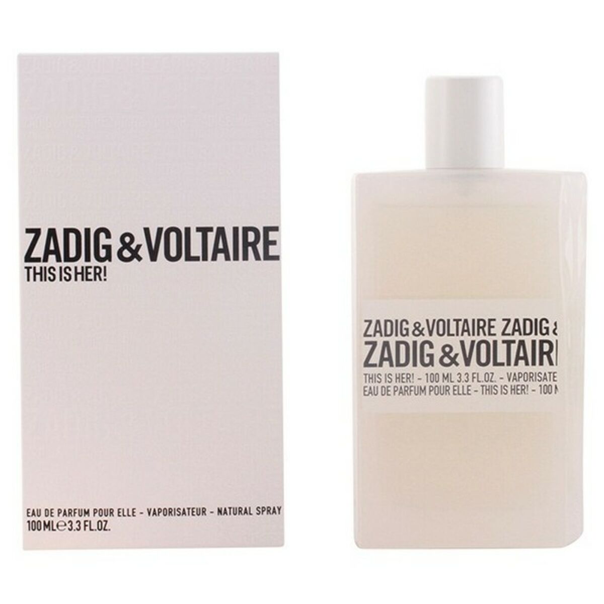 Women's perfume This is her! Zadig & Voltaire EDP EDP capacity: 100 ml