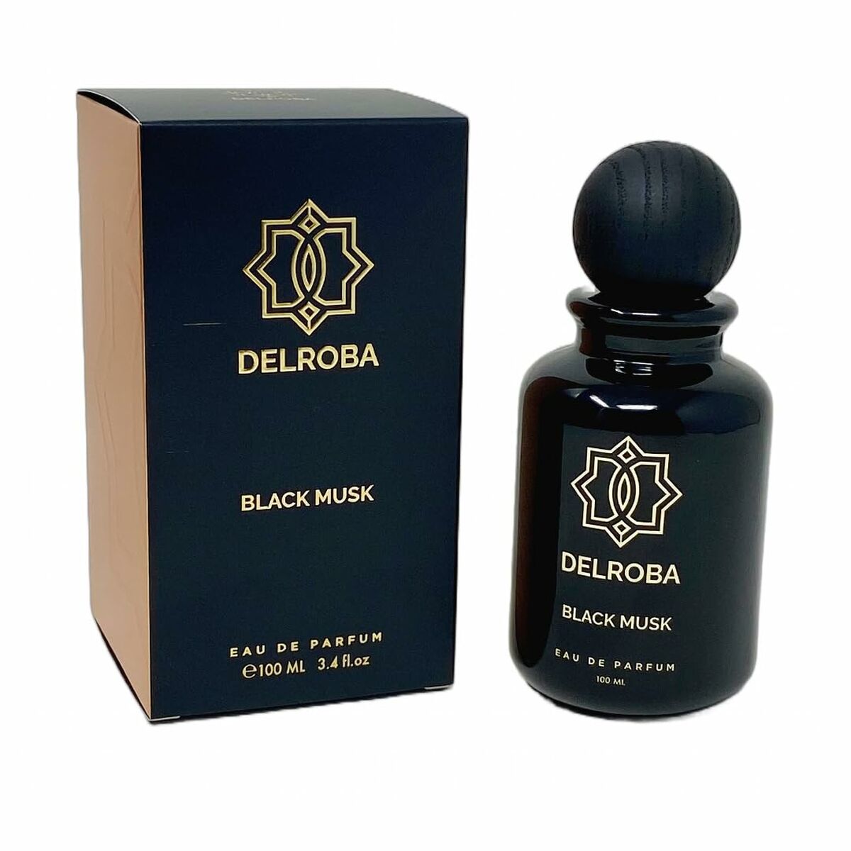 Man perfume Delroba Edp Black Musk 100 ml