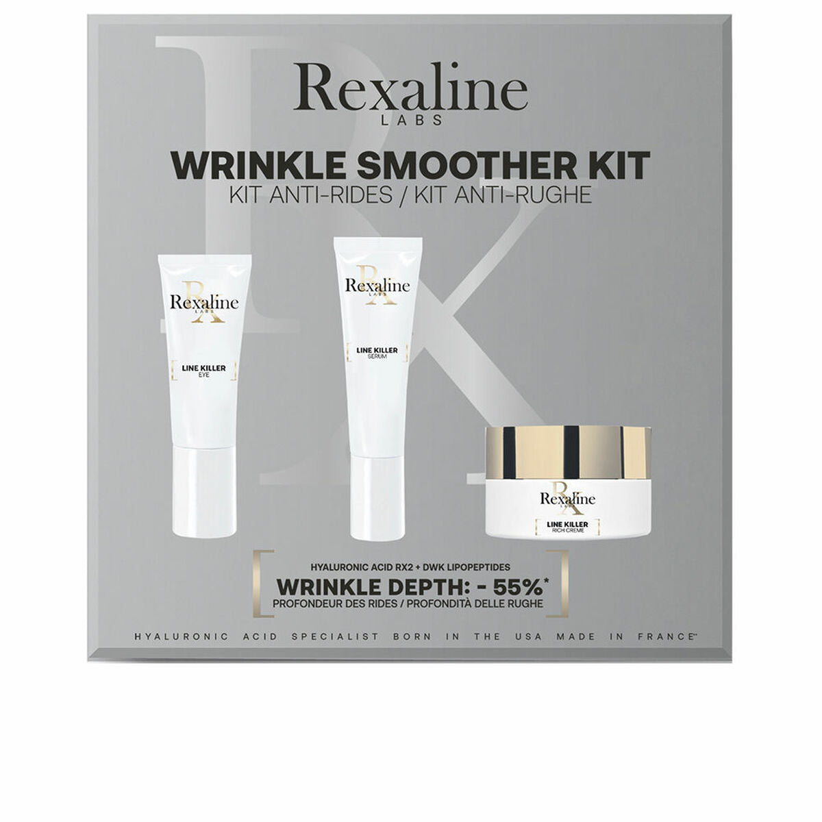 Rexaline Winkle Smoother anti -aging cosmetic set