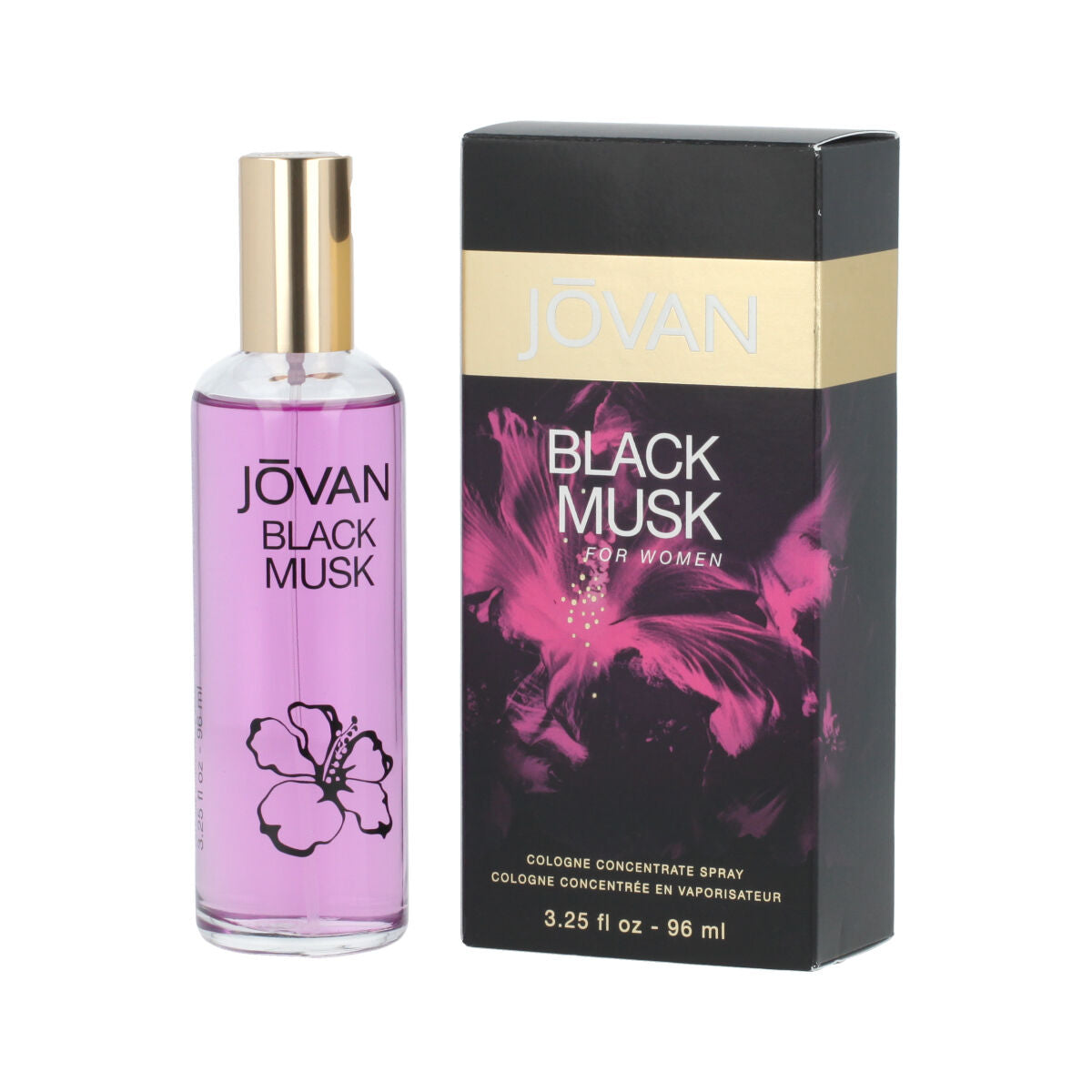 Women's perfume Jovan Edc Musk Black 96 ml