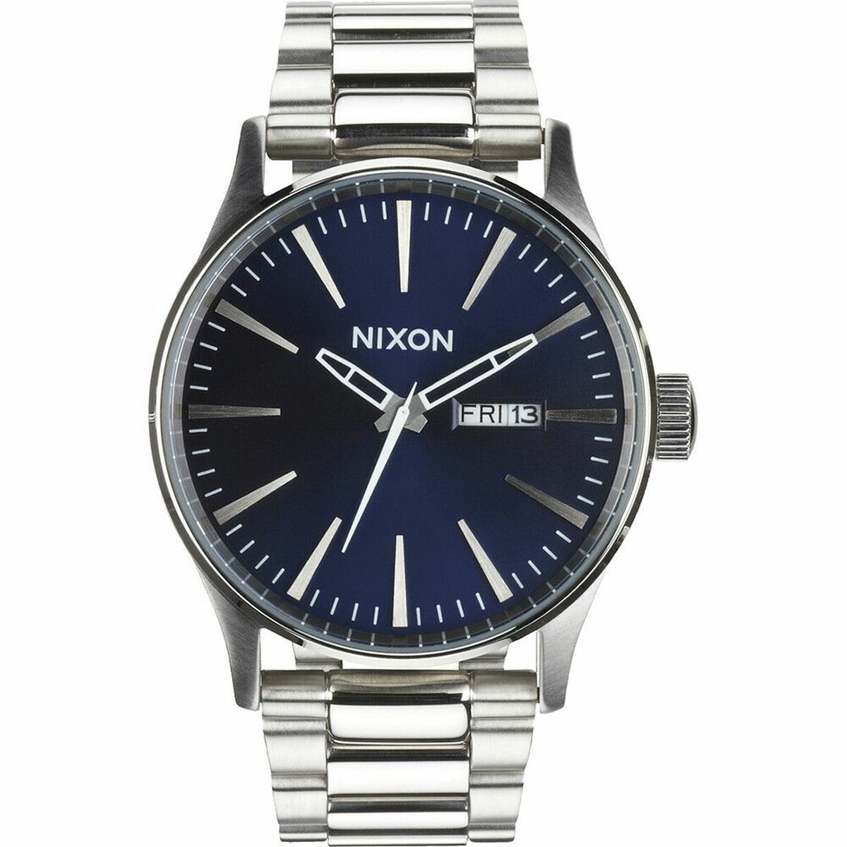 Nixon A356-1258 silver men's watch