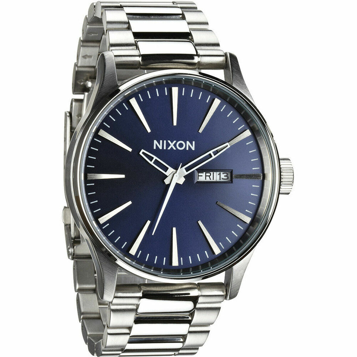 Nixon A356-1258 silver men's watch