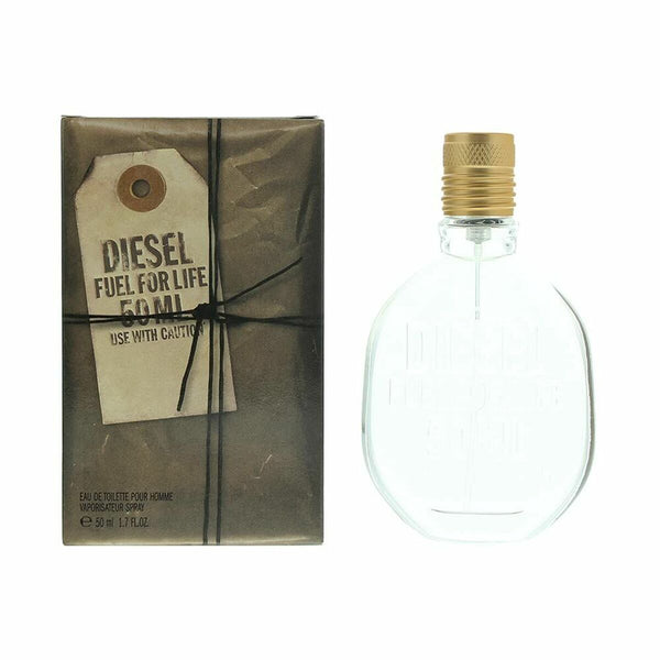 Profumo Uomo Diesel Fuel For Life Men EDT 50 ml - Beauty Revive 