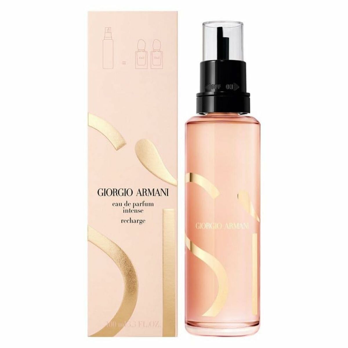 Profumeria Profumo Donna Armani S EDP Ricarica di profumo Armani  Beauty Revive