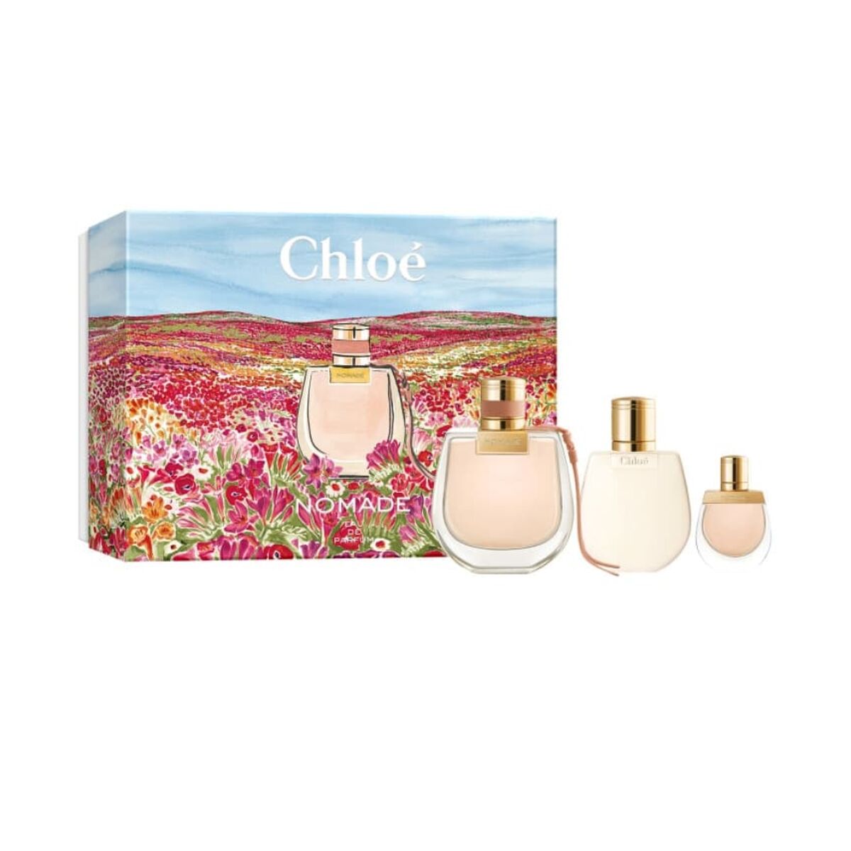 Women's perfume box Chloe Nomade EDP Nomade 3 pieces