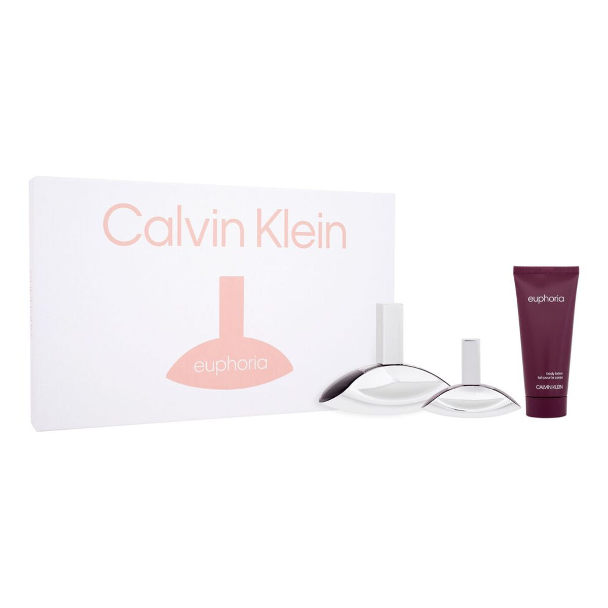 Profumeria Cofanetto Profumo Donna Calvin Klein Euphoria EDP Euphoria 3 Pezzi Calvin Klein  Beauty Revive