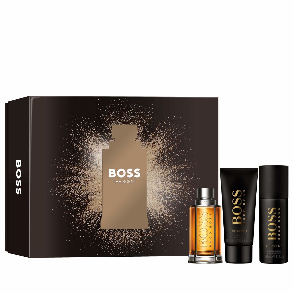 Cofanetto Profumo Uomo Hugo Boss Boss The Scent For Him 3 Pezzi