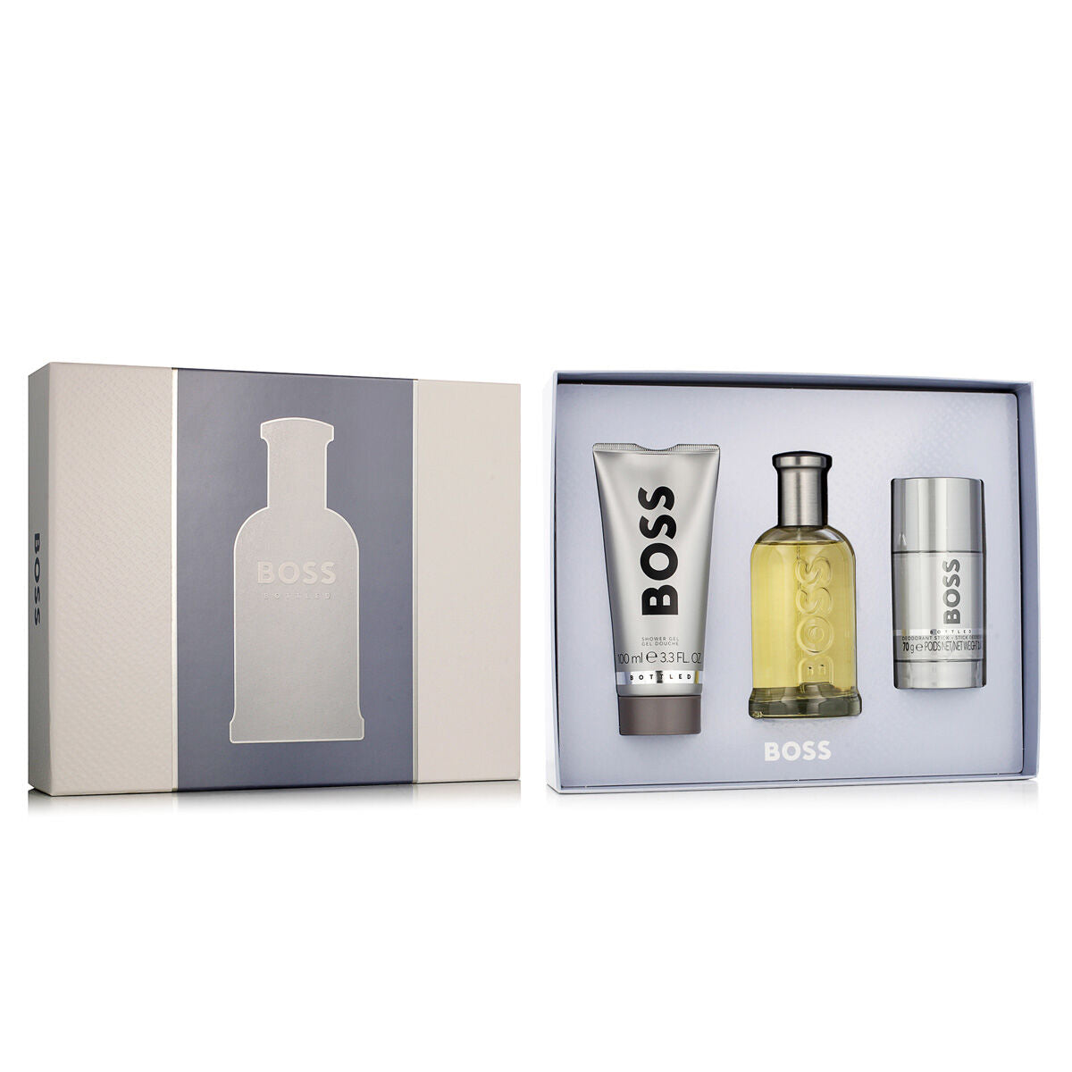 HUGO BOSS BOTLED NO 6 EDT 3 EDT 3 -piece perfume box