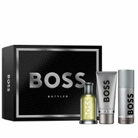 Men's perfume box hugo boss botled edt 3 pieces