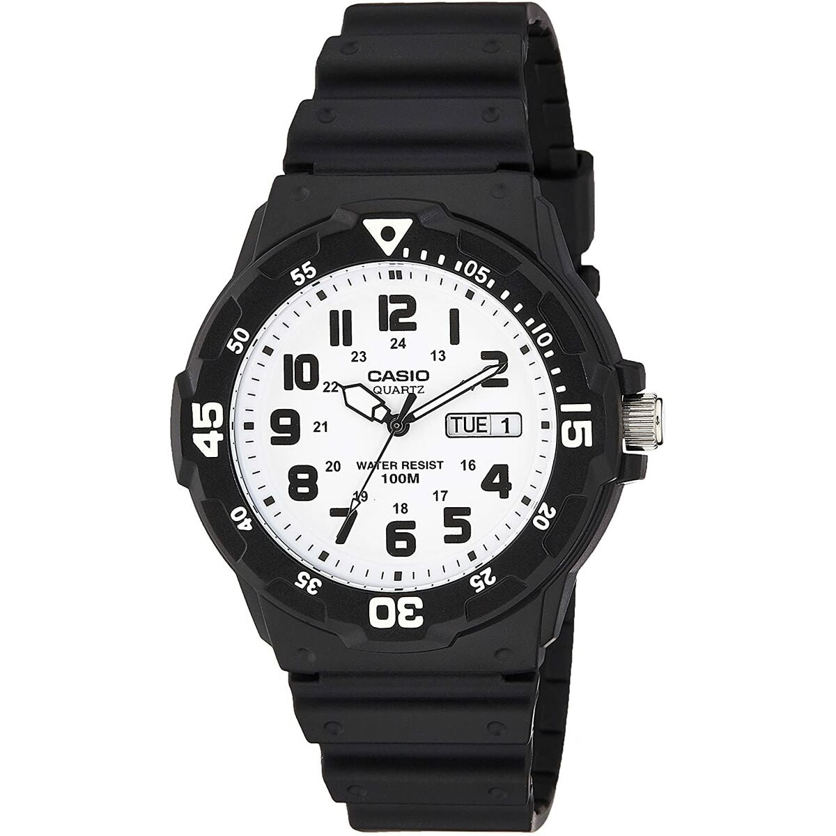 Casio Mrw-200h-7 black men's watch (44.5 mm)