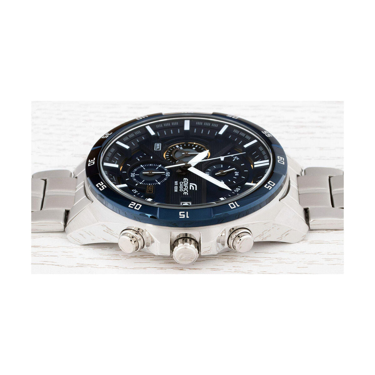 Orologio Uomo Casio EFR-556DB-2AVUEF Azzurro Argentato ( 48 mm)