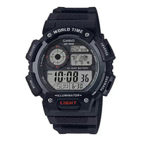 Casio Illuminator Worldtime men's clock (51 mm)