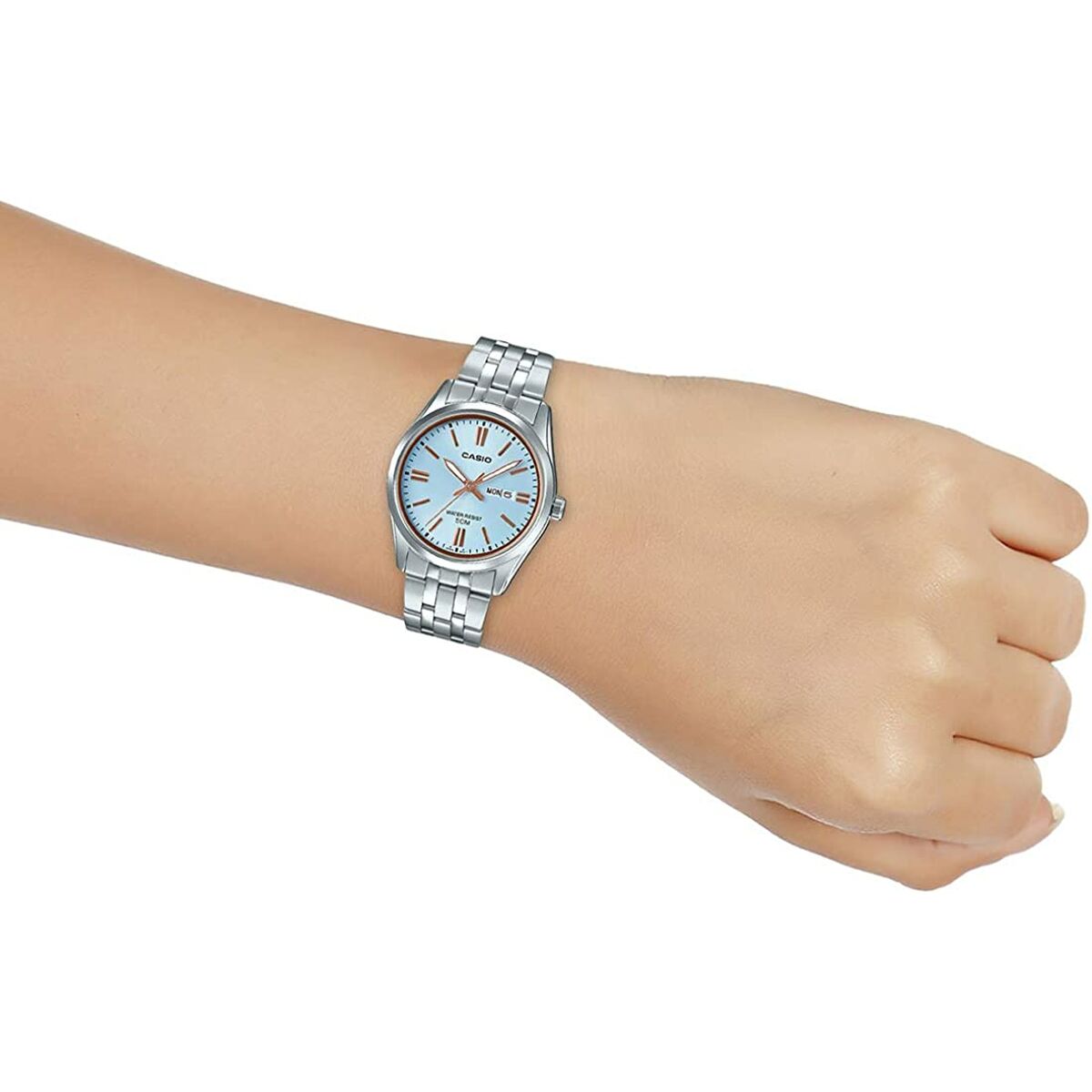 Orologio Donna Casio ENTICER LADY Azzurro ( 36 mm)