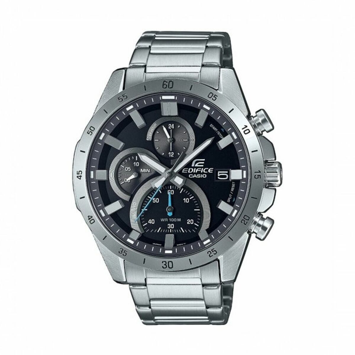 Casio Efr-571D-1Avuef silver black clock