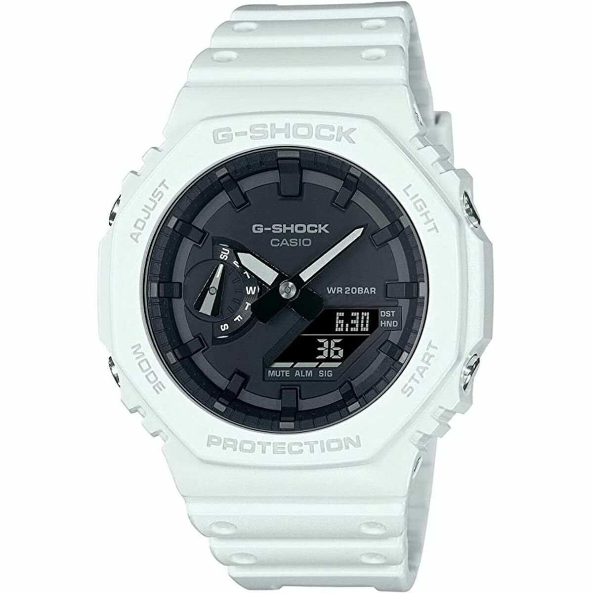 Casio G-Shock Ga-2100-7aer black men's clock