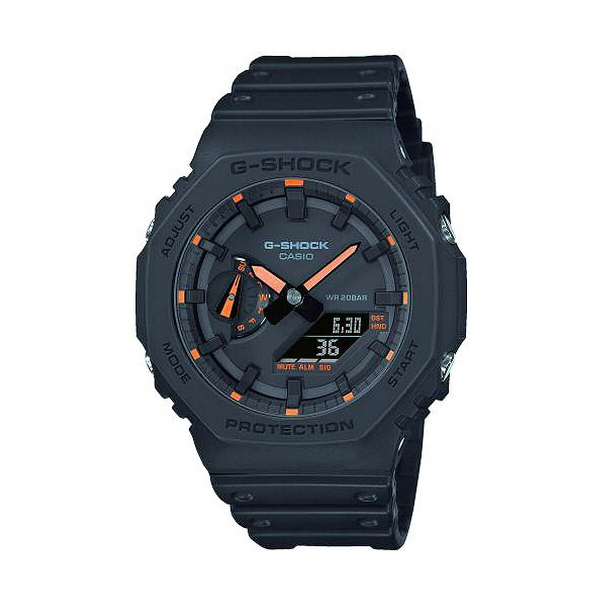 Casio G -Shock Oak - Neon Orange Index Nero (45 mm)