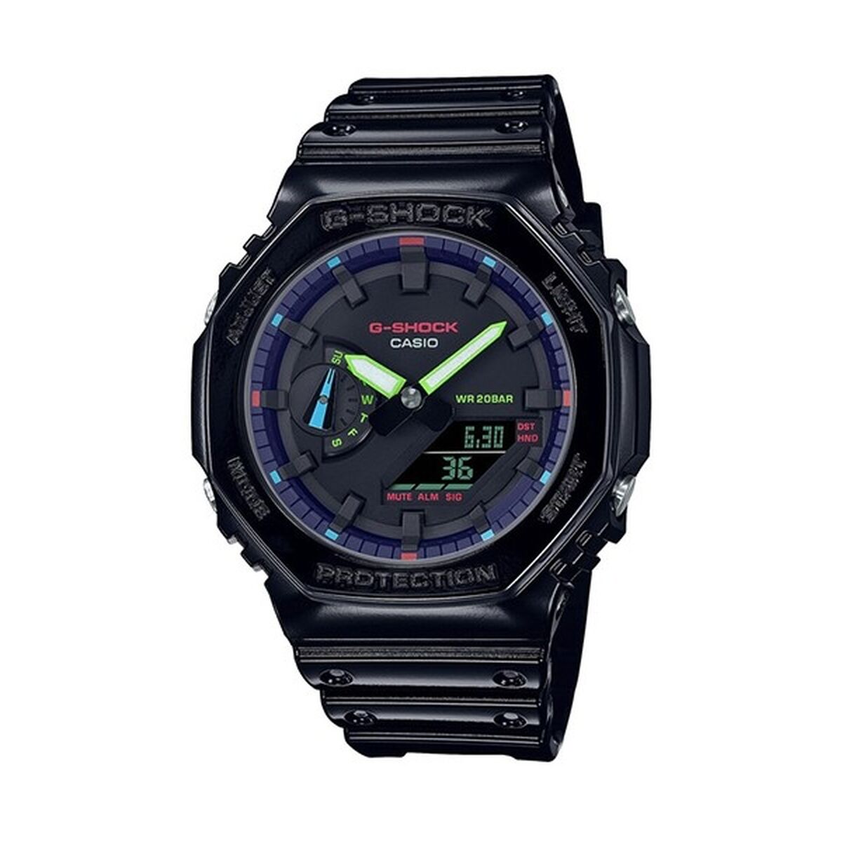 Casio Ga-2100rgb-1 men's clock (48 mm)