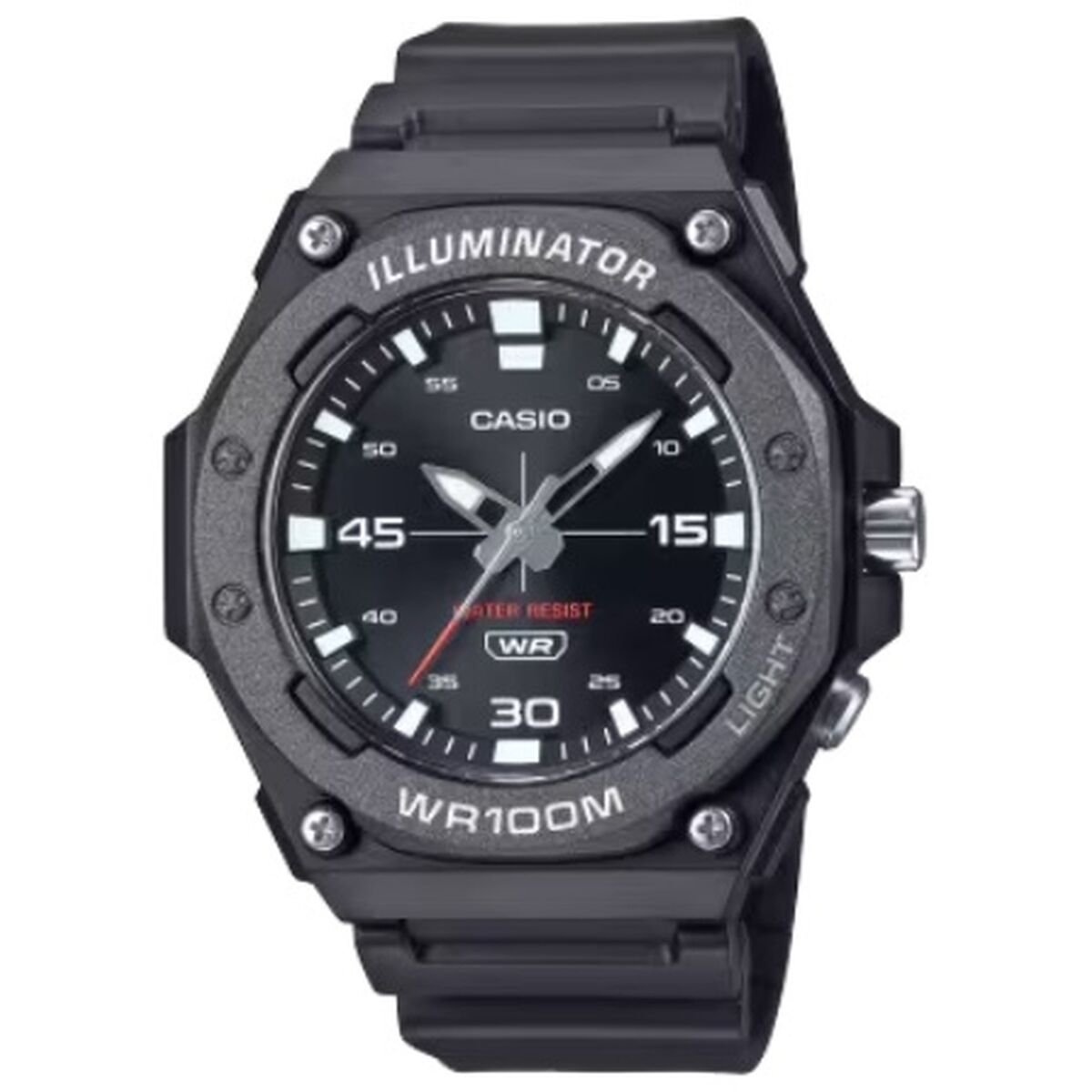 Casio Illuminator WR 100mt men's clock (48 mm)