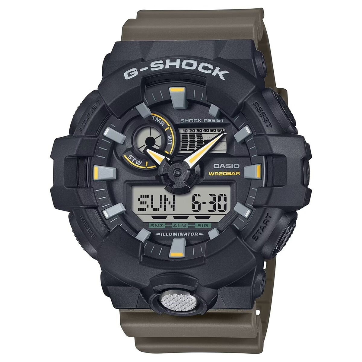 Casio G -Shock Overseized - Two Tone Utility Colors (53.5 mm)