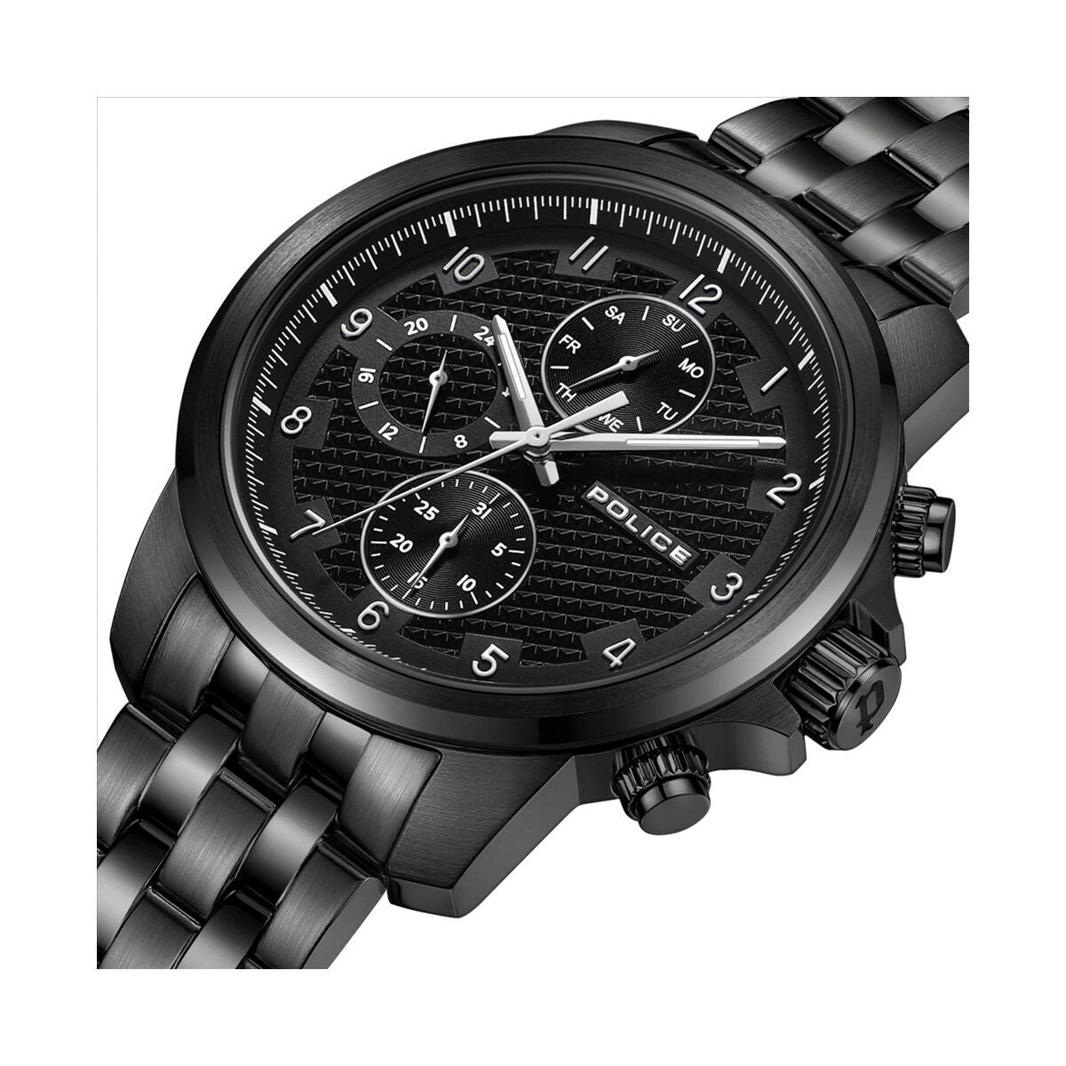 PoWjk0021504 Black Police Men's Watch