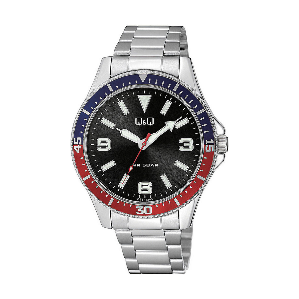 Men's clock Q&K Qb64J205Y (45 mm)