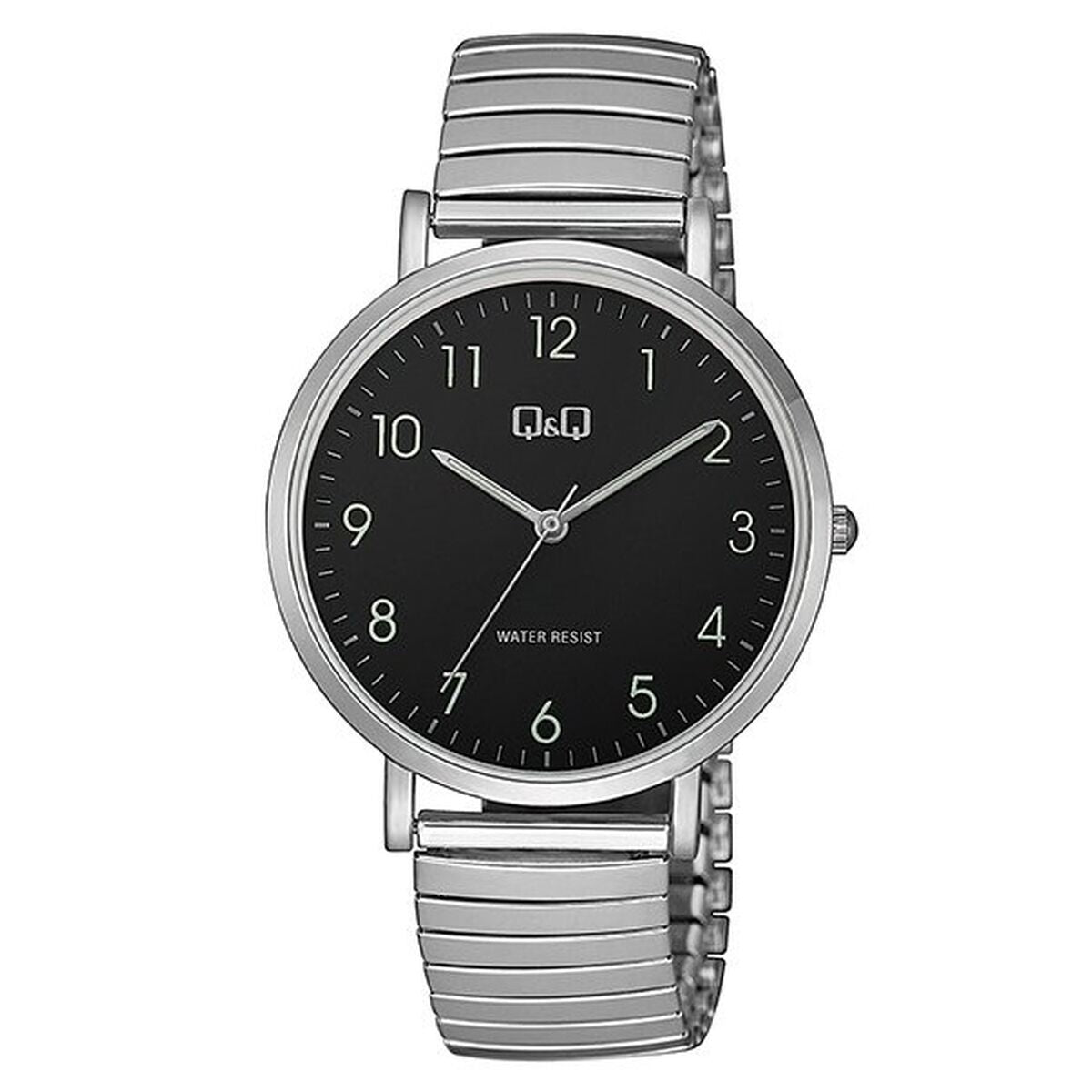 Men's clock Q&D qa20J205Y black (39 mm) (40 mm)